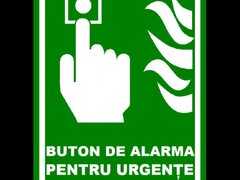 Placuta pentru buton de alarma pentru urgente